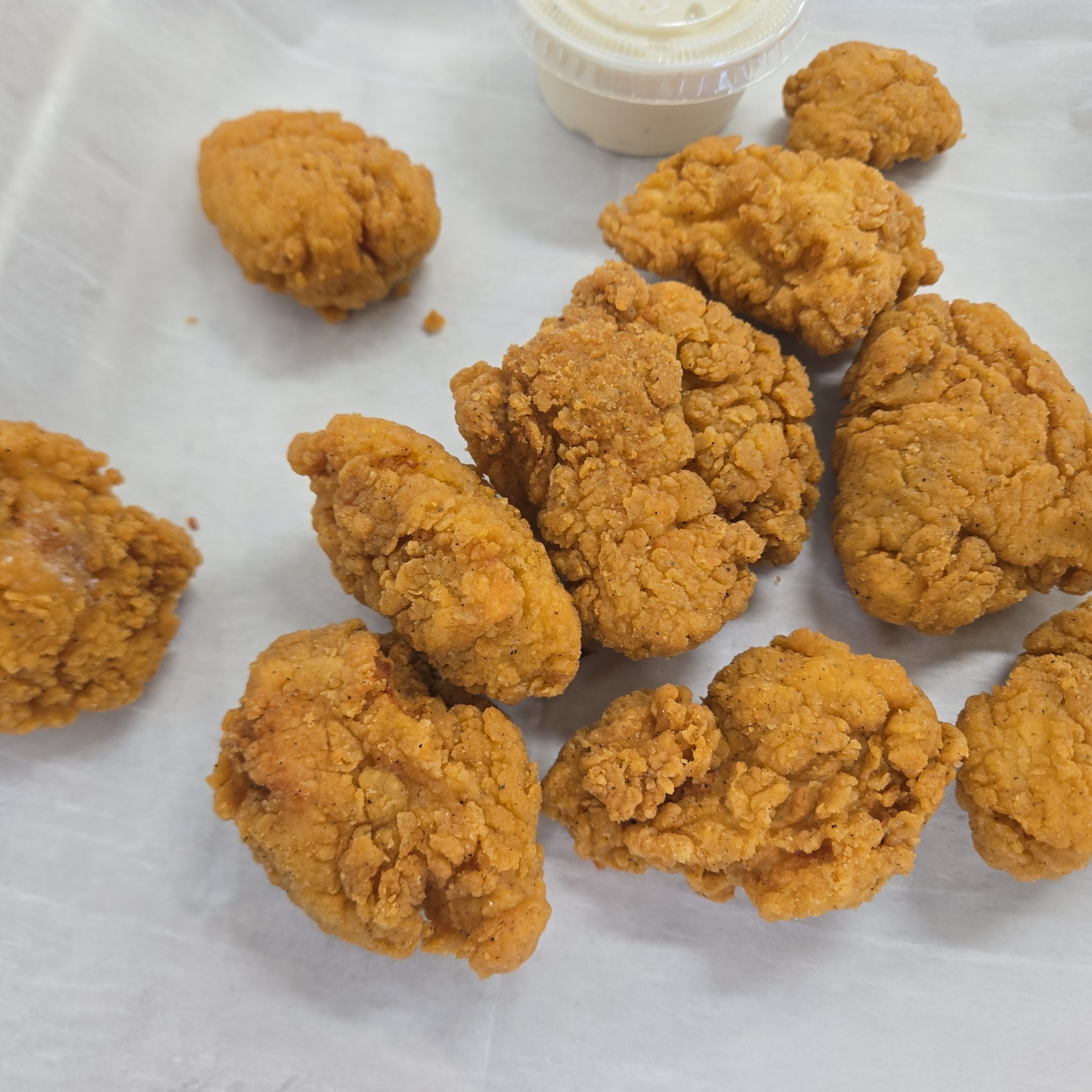 Breaded Boneless Bites.