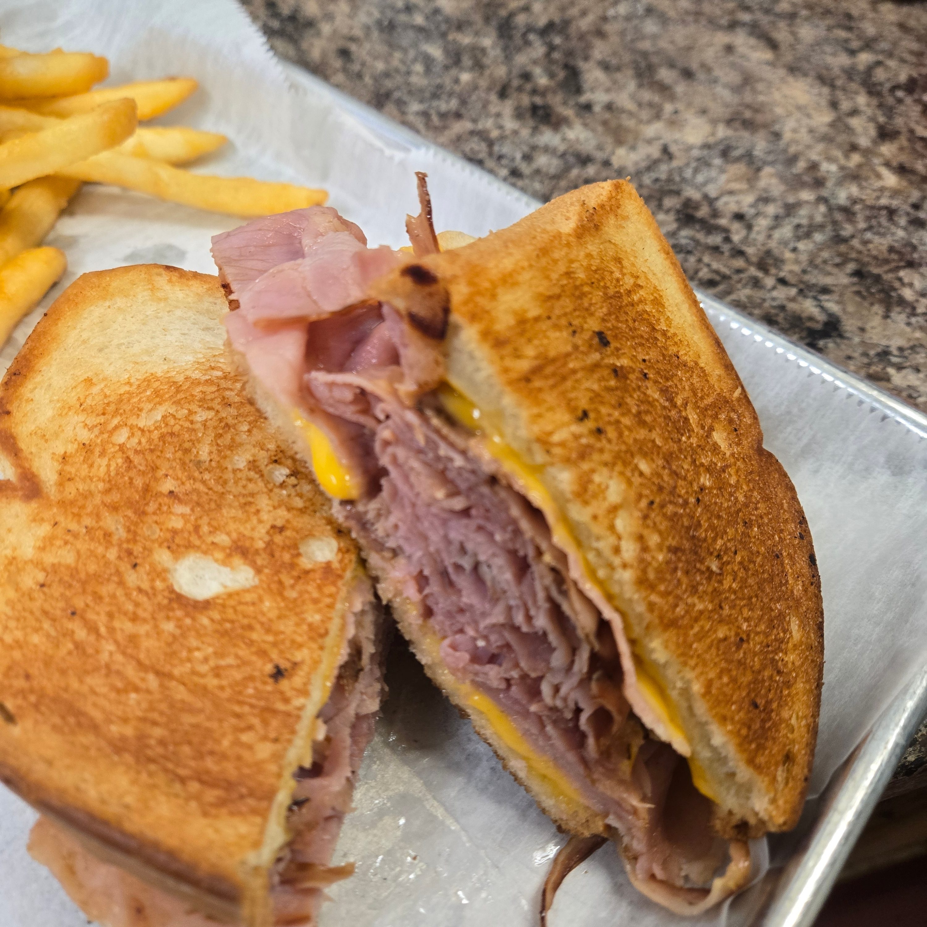 Hot Ham & Cheese.