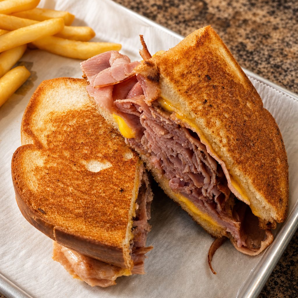 Hot Ham & Cheese.
