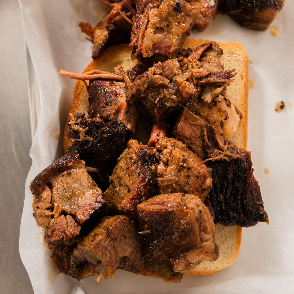 Beef Brisket Burnt Ends.