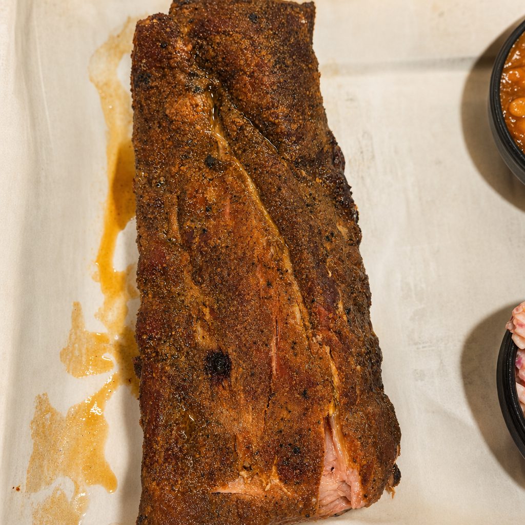 Baby Back Ribs BBQ.